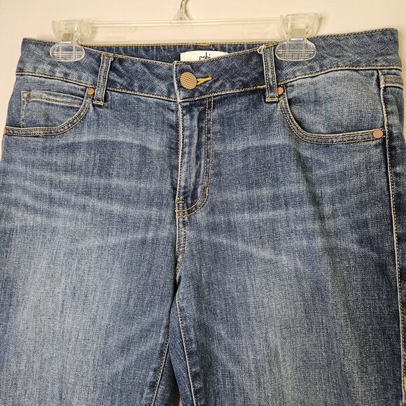 CAbi Denim - CAbi Jeans Womens 12 Med Wash Skinny Stretch Denim Mid Rise 5 Pocket Style 5882